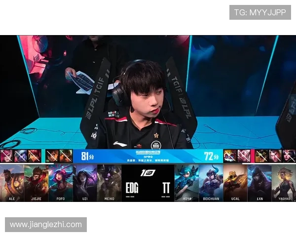 EDG在世界大师赛积分榜中以72分稳居第一，争夺冠军形势严峻